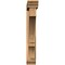 Ekena Millwork Balboa Traditional Smooth Bracket w/ Offset Brace, Western Red Cedar, 5 1/2"W x 36"D x 36"H BKT0604X36X36BOA01SWR - alternate 2
